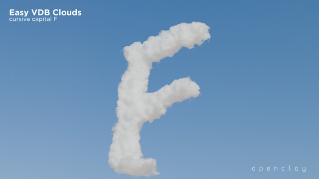 Cursive Capital F